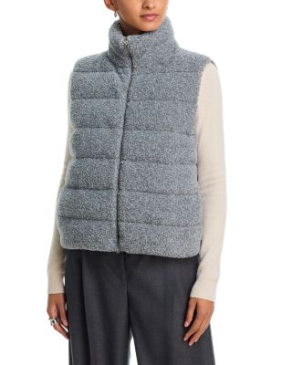 Boucl&eacute; Knitted Vest