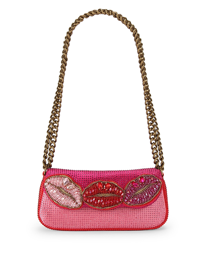 Kurt Geiger London Pickle Mini Crystal Kiss Shoulder Bag
