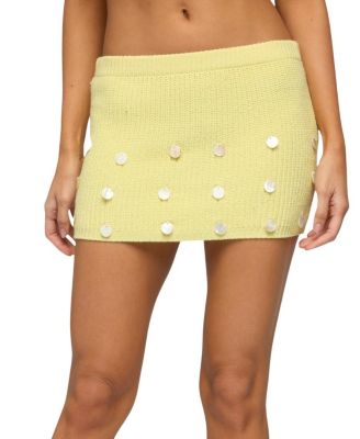  Lylah Charm Knit Mini Skirt