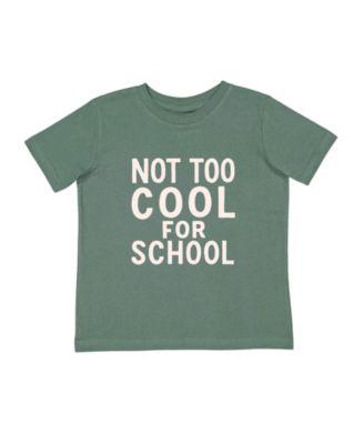 Boys' Not Too Cool For School Short Sleeve T-Shirt - Little Kid, Big Kid