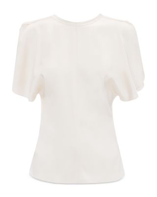 Victoria Beckham Draped Sleeve Top