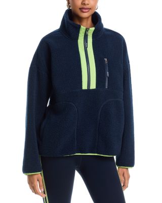 Reese Sherpa Half Zip Pullover - thumbnail 3
