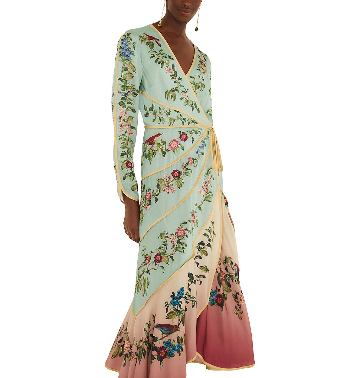 Farm Rio Wrap Maxi Dress