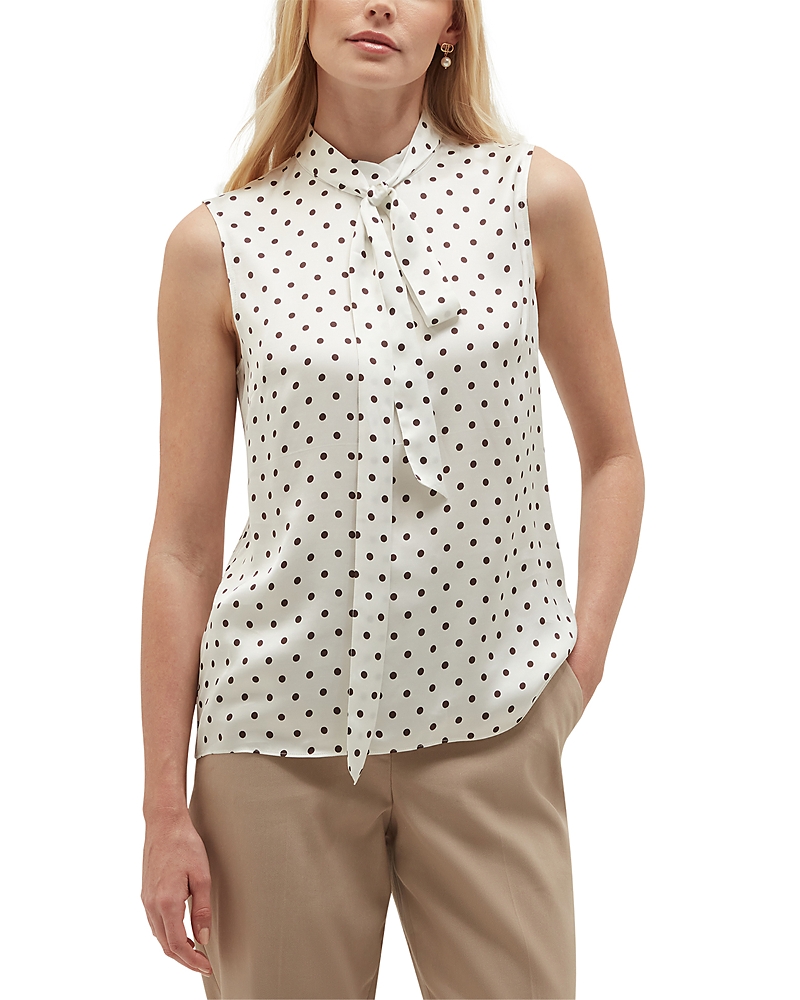 Hobbs London Natasha Tie Neck Top