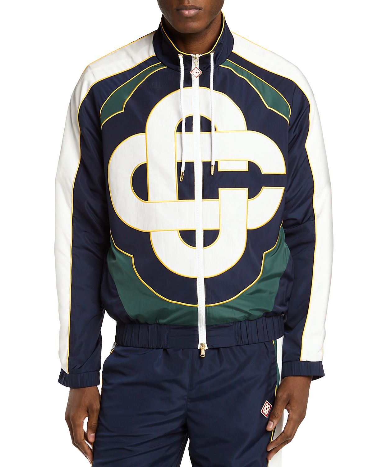 Casablanca Logo Graphic Drawstring Jacket