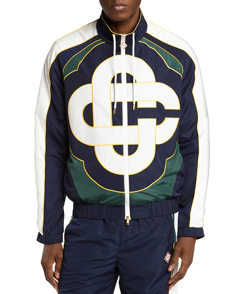 Casablanca Logo Graphic Drawstring Jacket