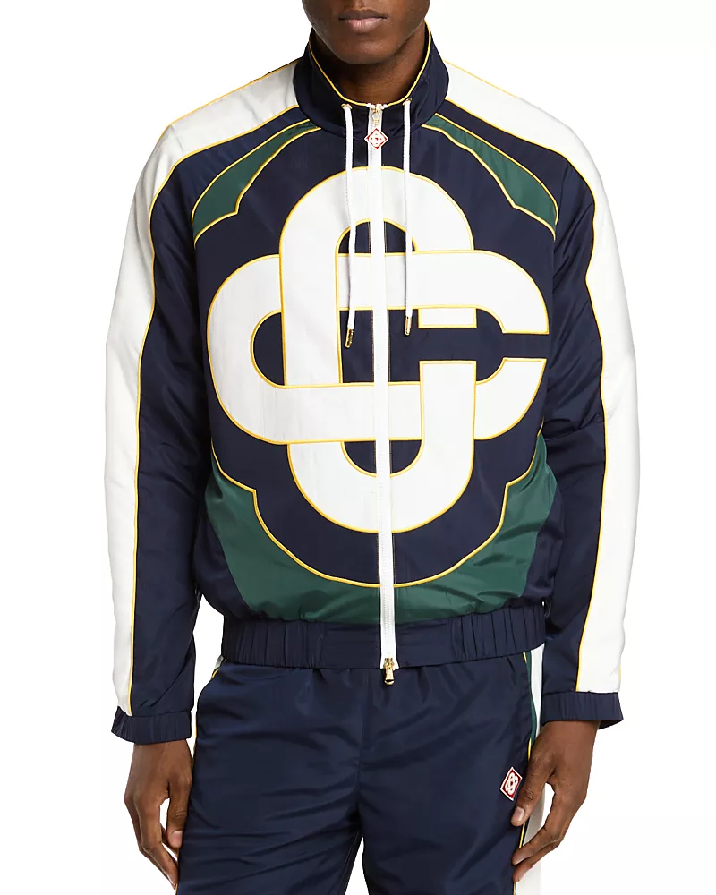 Casablanca Logo Graphic Drawstring Jacket