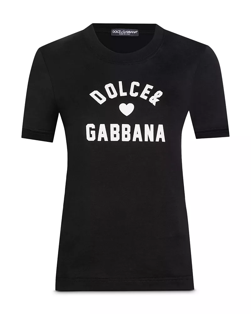 Dolce & Gabbana Heart Graphic Tee