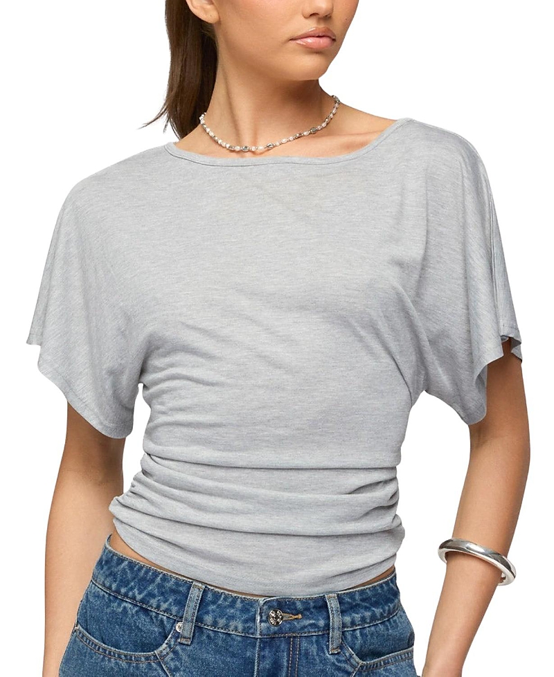 Edikted Abriana Ruched Waist Top
