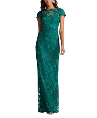 Tadashi Shoji Oran Embroidered Tulle Gown