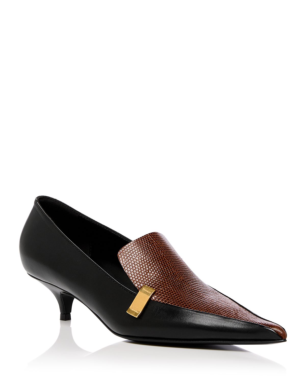 Proenza Schouler Women's Slash Leather Loafer Pumps