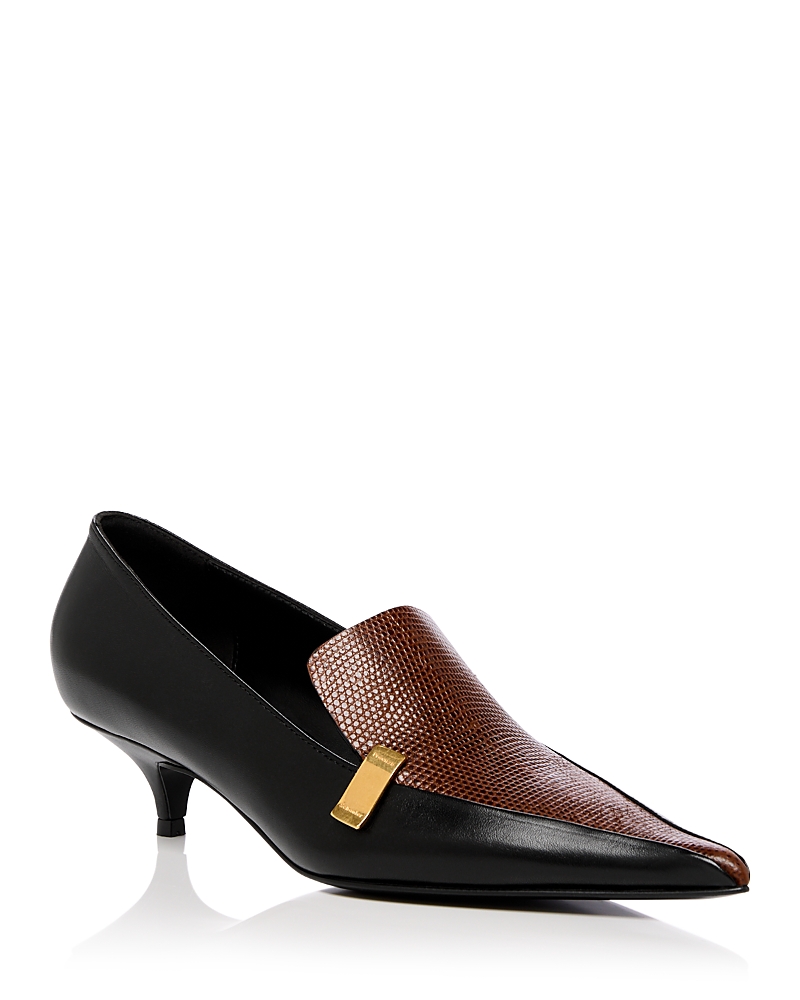 Proenza Schouler Women's Slash Leather Loafer Pumps
