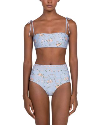 Primavera Navegante Bikini Top & Magenta Navegante Bikini Bottom