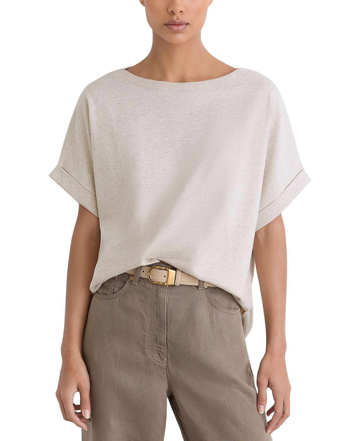 Reiss Sia Cotton Jersey Tee