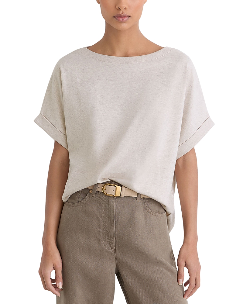 Reiss Sia Cotton Jersey Tee