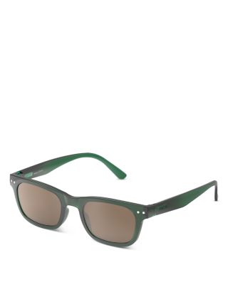 Sun Ray Rectangular Sunglasses, 43mm