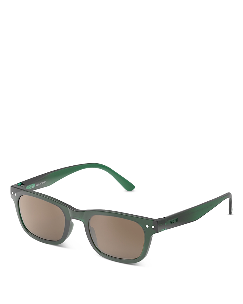 Izipizi Sun Ray Rectangular Sunglasses, 43mm