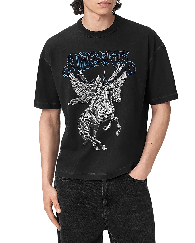 Allsaints Vanguard Logo Graphic T-Shirt