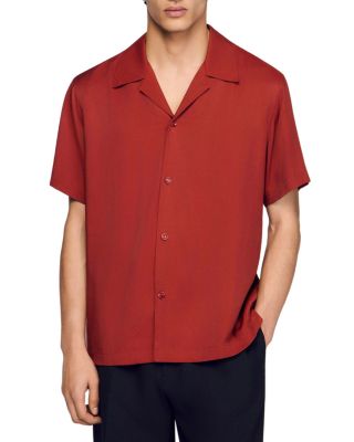 Loose Fit Shark Collar Shirt
