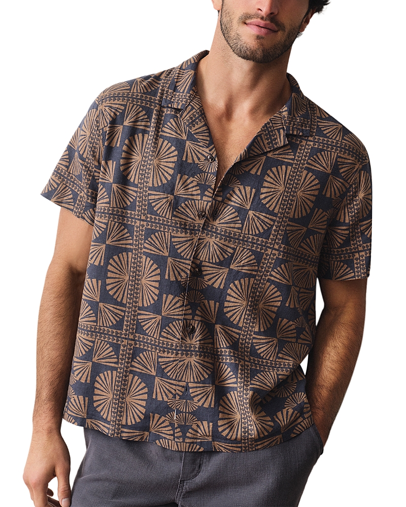 Marine Layer Pablo Tencel Linen Resort Shirt
