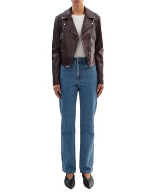 Pascale Faux Leather Moto Jacket - thumbnail 2