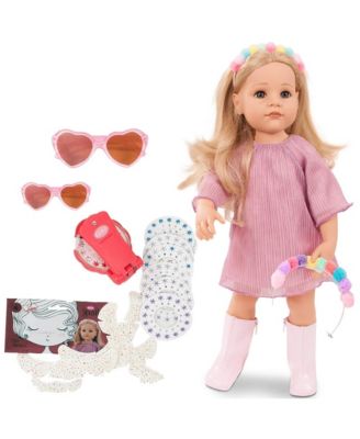  Hannah be My Mini Me 19.5" All Vinyl Doll, Ages 3+