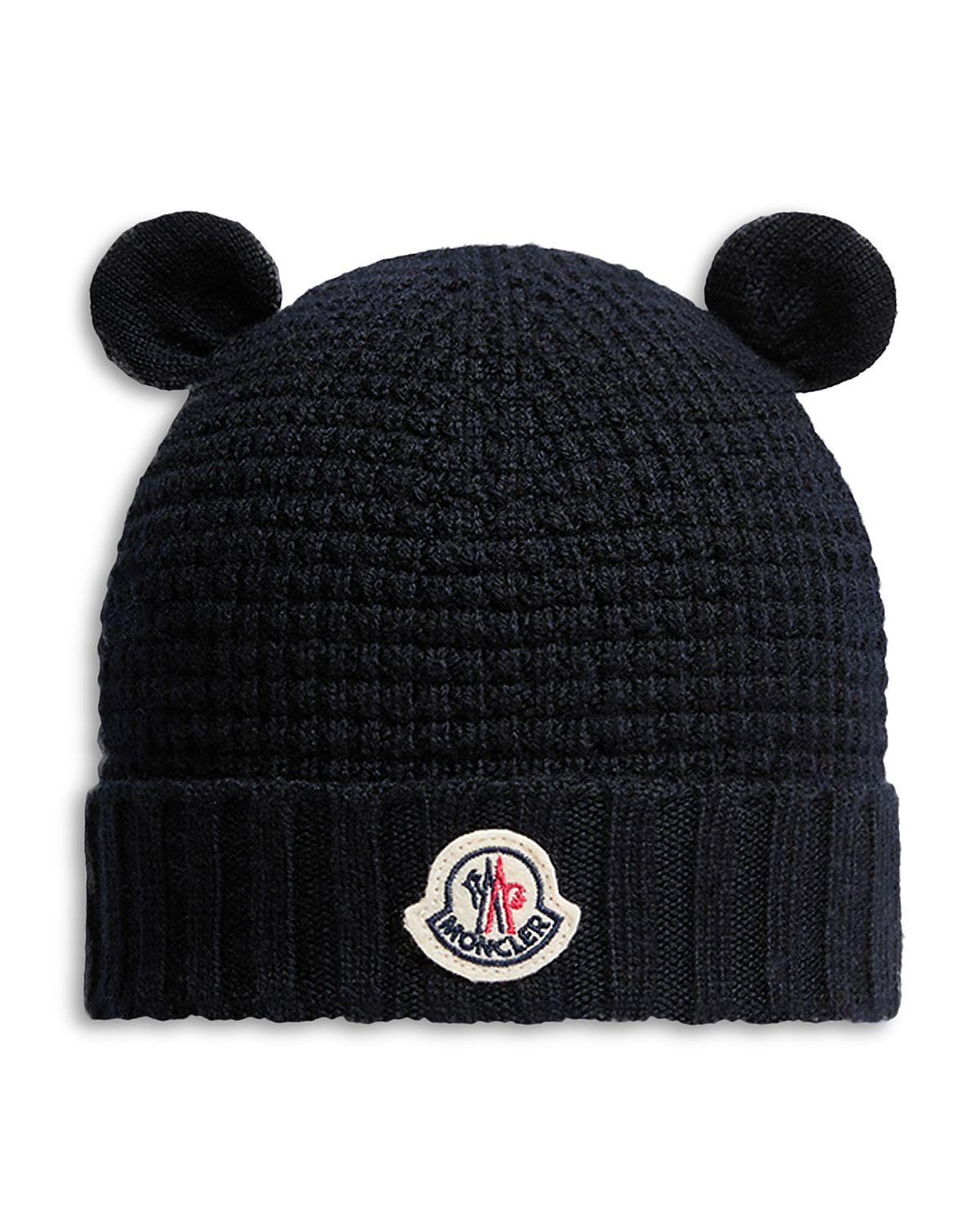 Moncler Unisex Wool Ears Hat - Big Kid