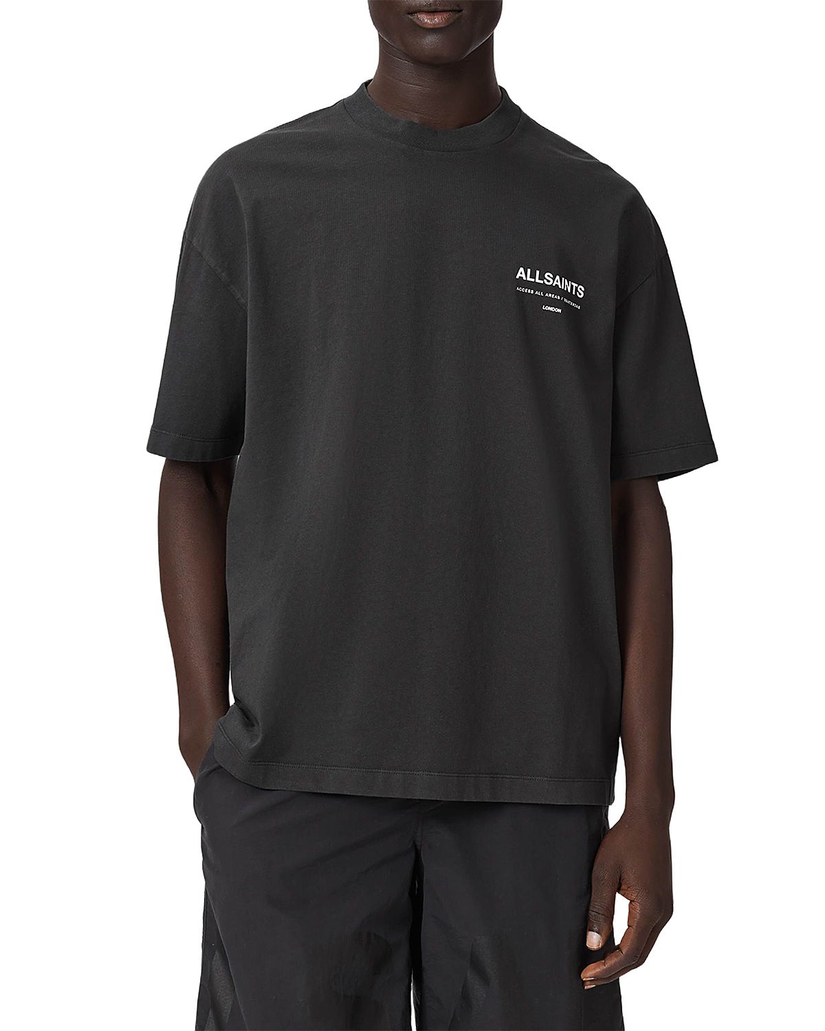 Allsaints Backstage Short Sleeve Crewneck Tee