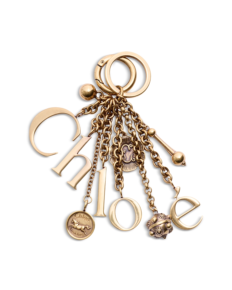 Chloe Symbols Logo Key Ring & Bag Charm
