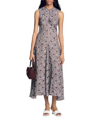 Daisy Print Maxi Dress