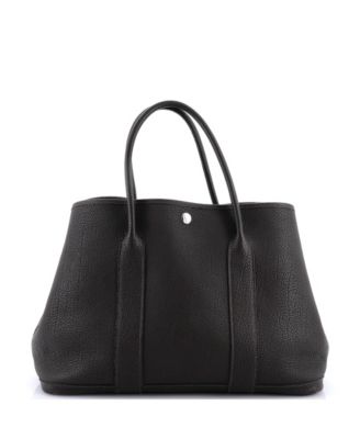 36 Garden Party Tote Leather