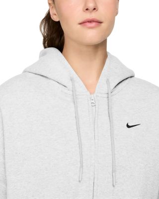 Studio Fleece Medium Weight  Oversized Full Zip Hoodie - thumbnail 3
