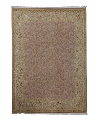 Bokara Rug Co Jahan Quality 1940 Savonnerie Area Rug, 9'0" x 12'0"