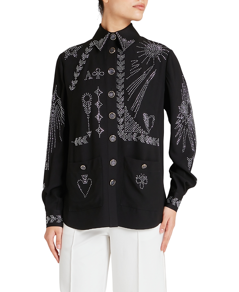 Temperley London Women's Villanelle Shirt Jacket