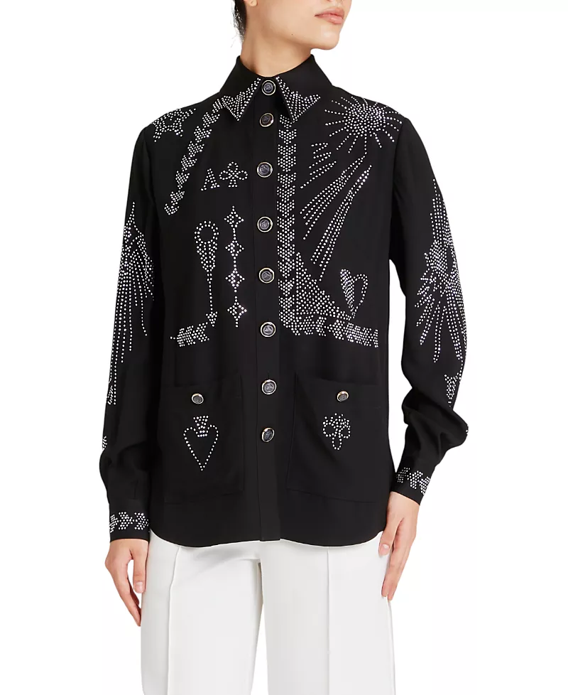 Temperley London Women's Villanelle Shirt Jacket