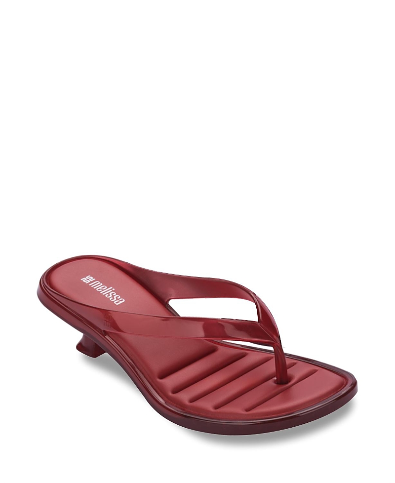 Melissa Women's Flip Flop Kitten Heels