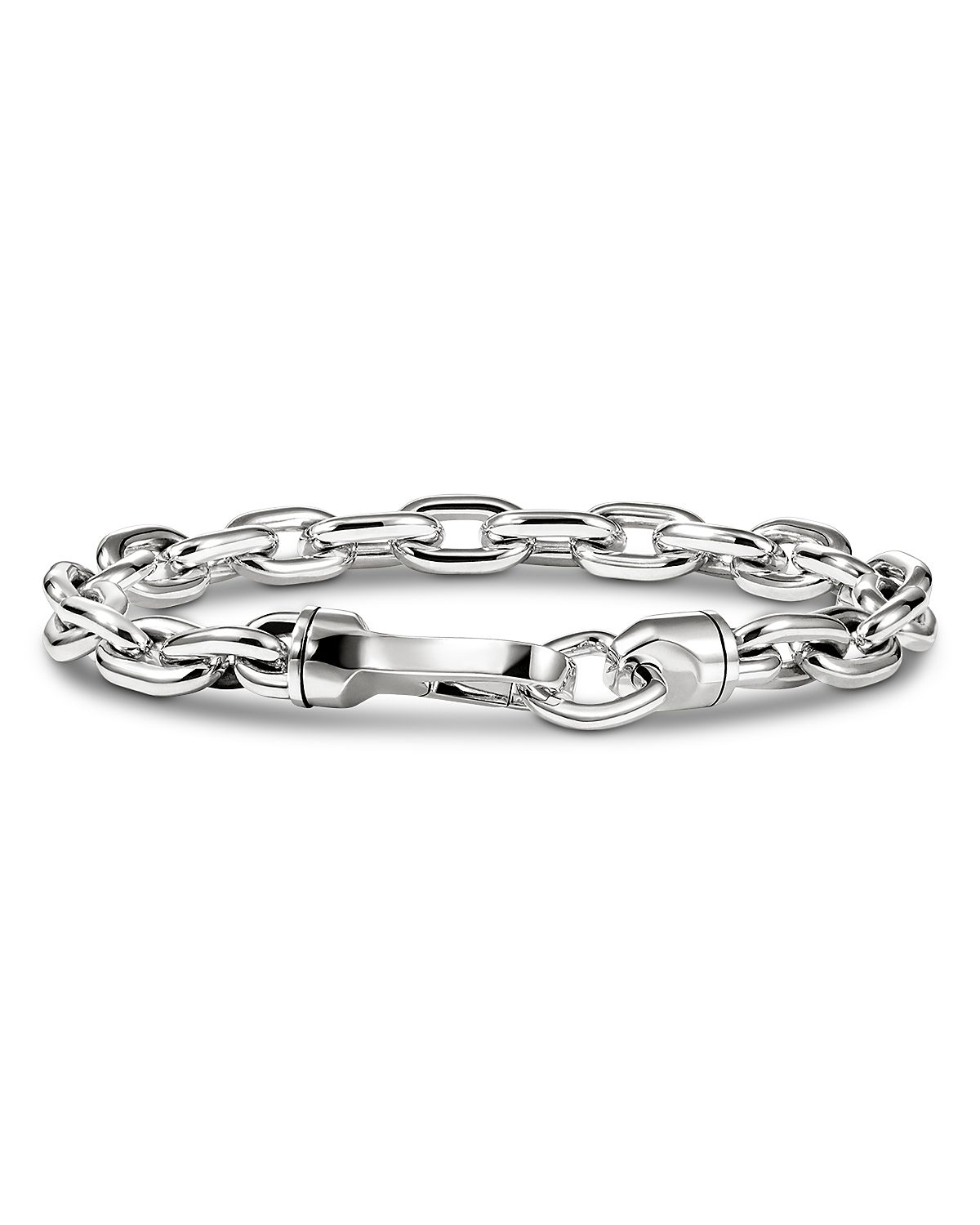 John Hardy Sterling Silver Chain Oval Link Bracelet