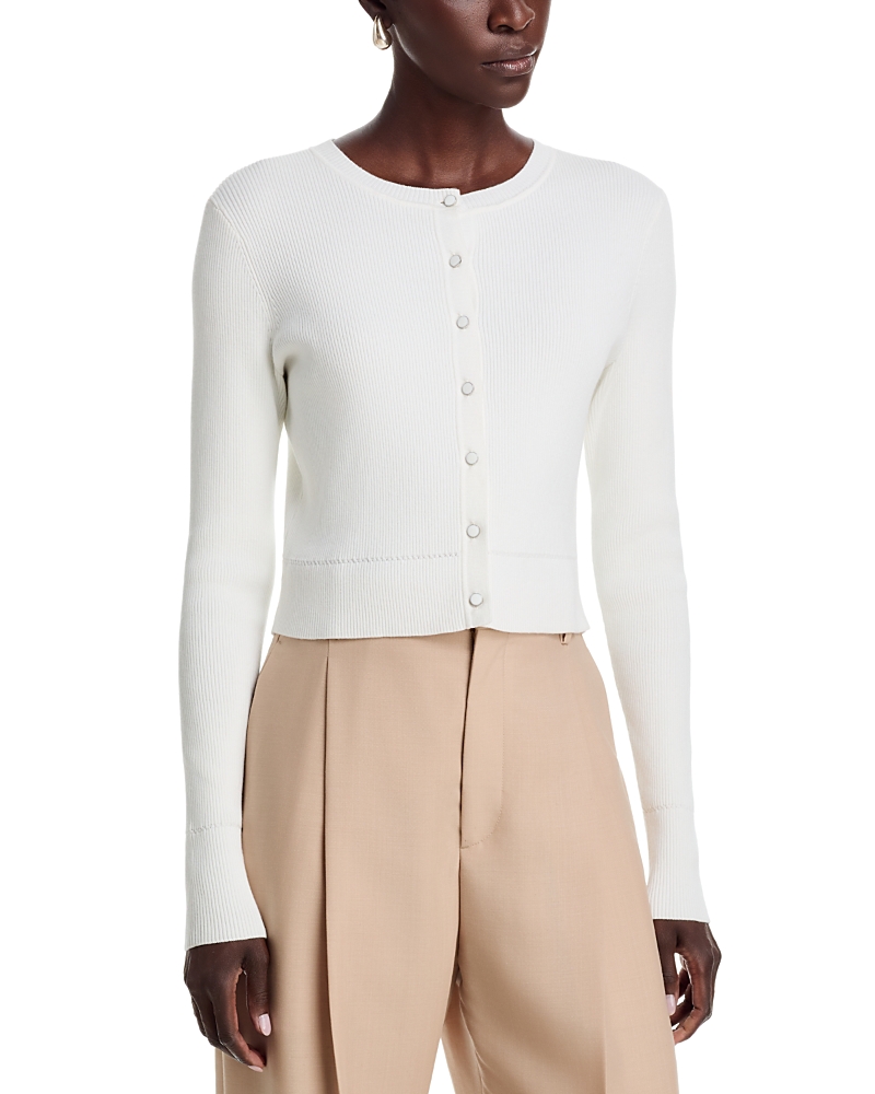 Toccin Zoe Cropped Fitted Cardigan