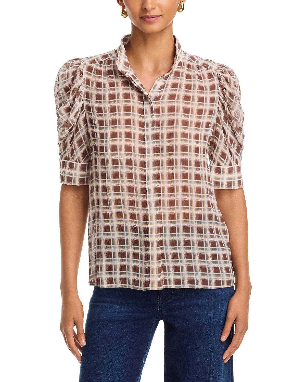 Frame The Gillian Silk Top