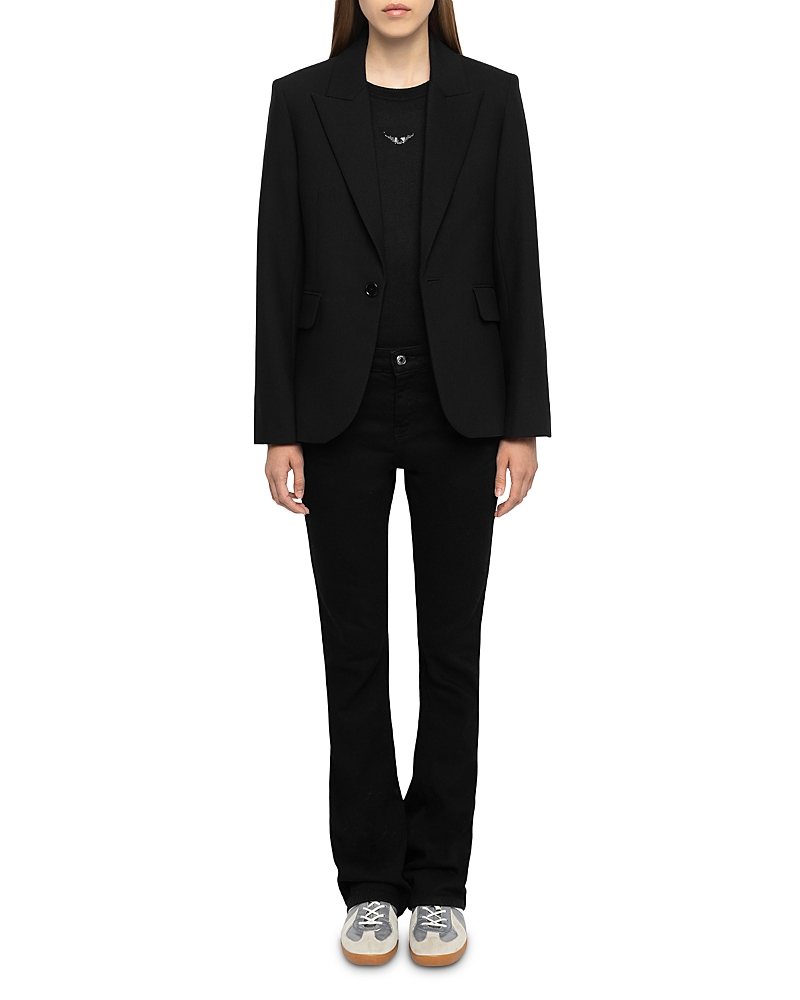 Zadig & Voltaire Vavy Strauss Rock N Roll Blazer