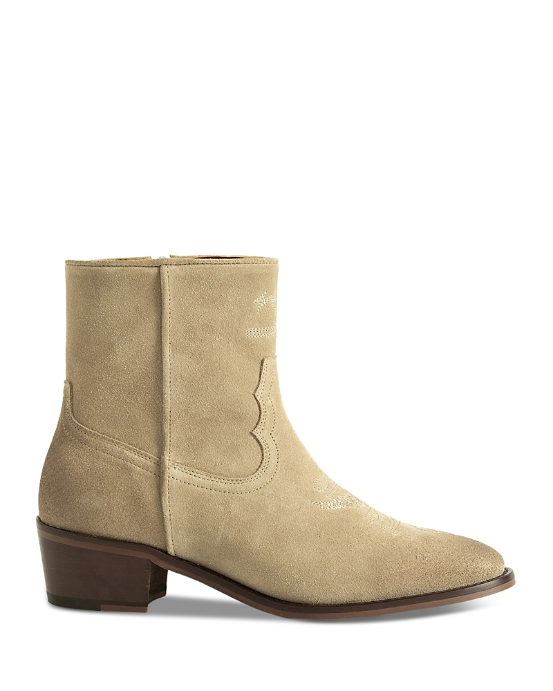 Zadig & Voltaire Women's Tex Low Suede Ankle Boots