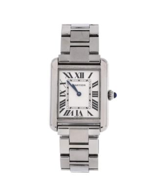 Tank Solo Quartz Watch in Stainless Steel 24mm