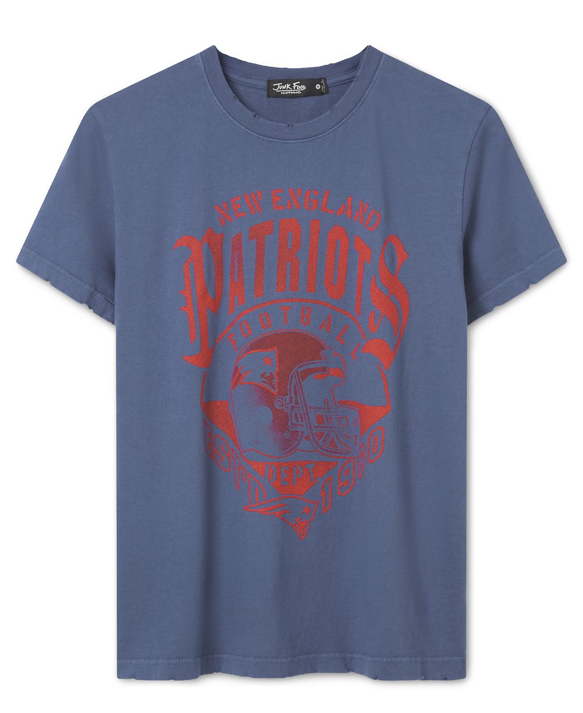 Junk Food Clothing Women's New England Patriots Gridiron Vintage Tee