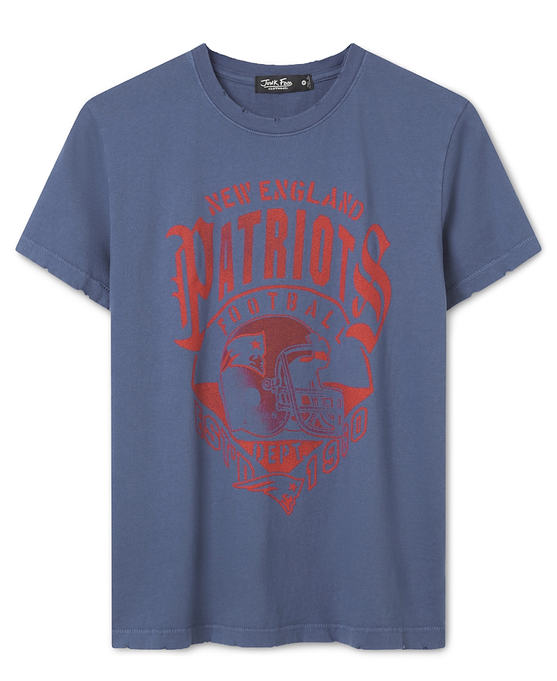 Junk Food Clothing Women's New England Patriots Gridiron Vintage Tee