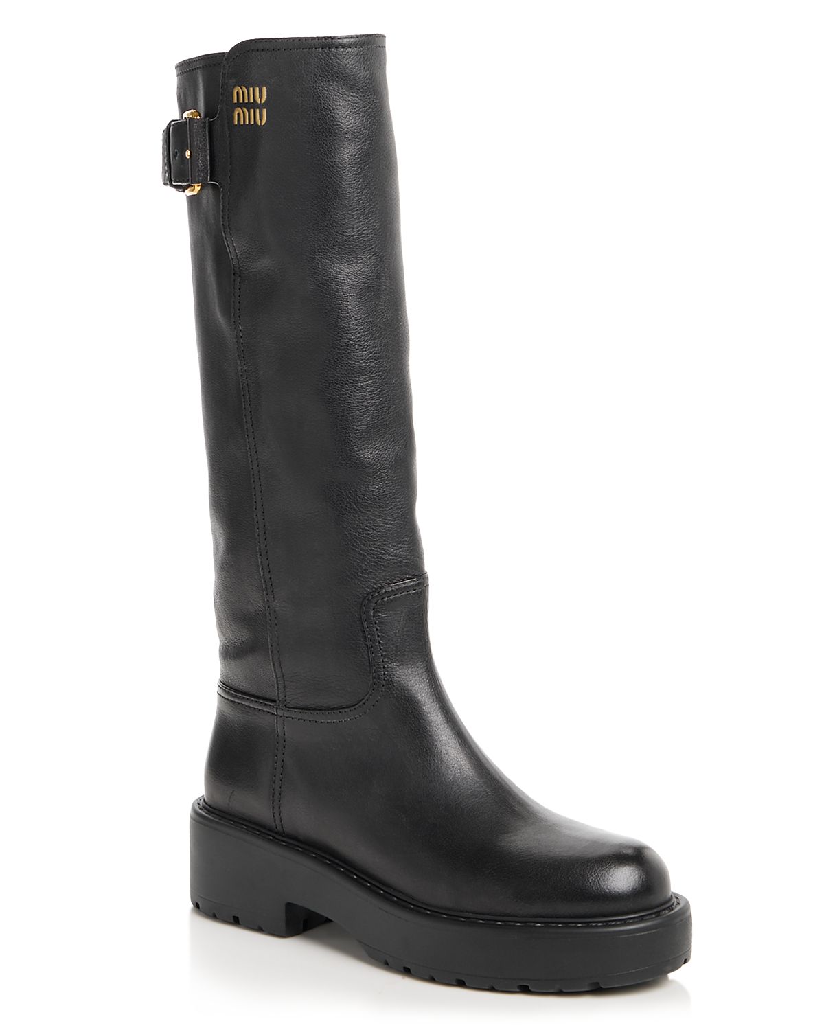 Miu Miu Women's Tall Leather Boots