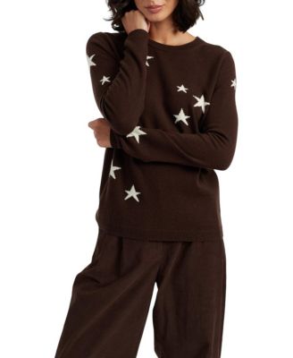  Women's Wool Cashmere Star Sweater