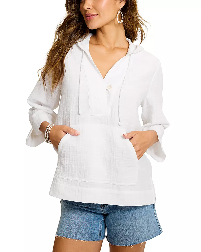 Tommy Bahama Baja Hooded Top