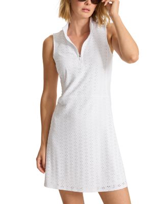 Tommy Bahama Abby Eyelet Embroidered Dress