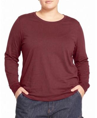 Women's Plus Long Sleeve Tee Rex