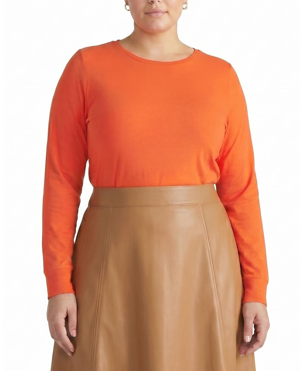 Universal Standard Women's Plus Long Sleeve Tee Rex